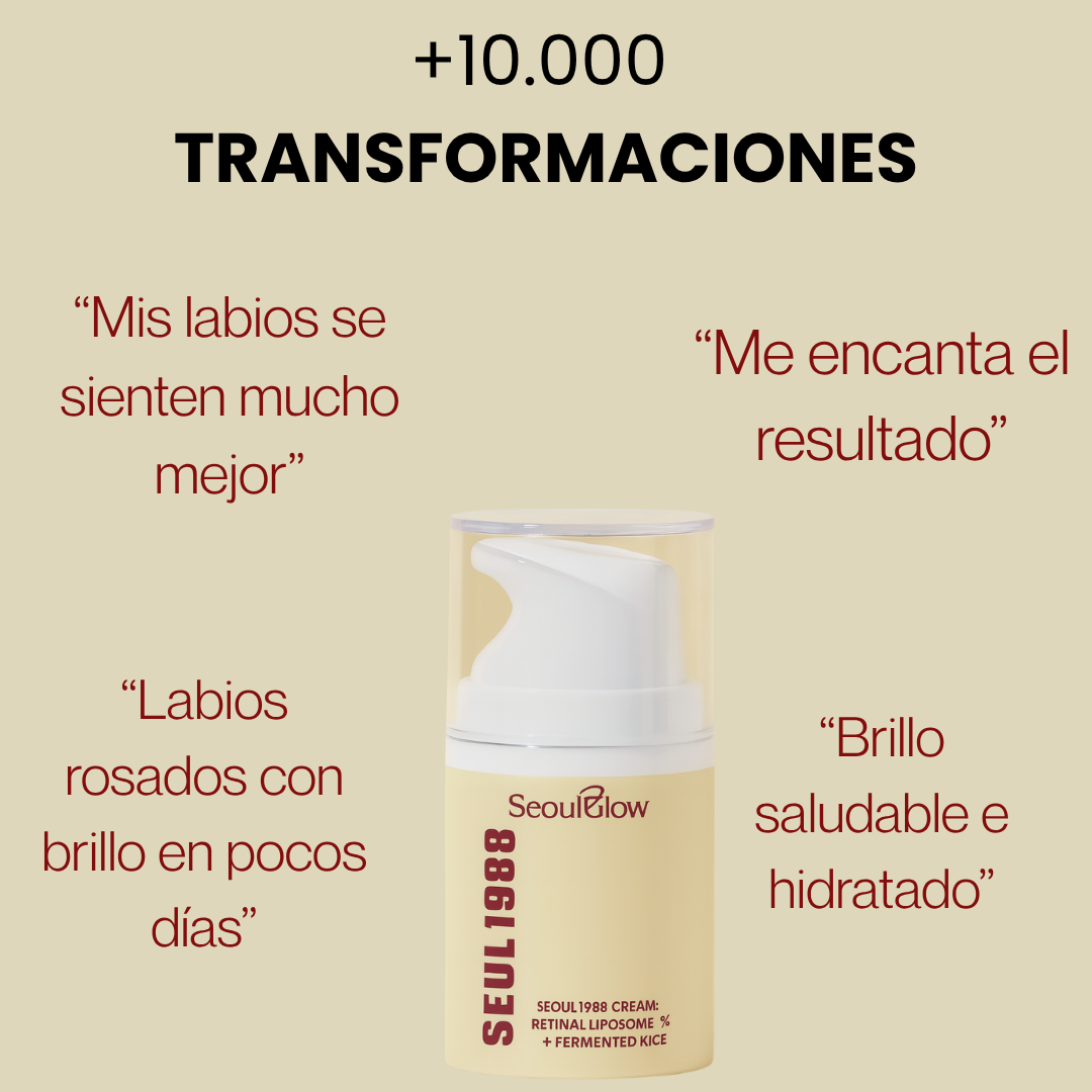 Crema SeoulGlow™ 1988: Retinal Liposoma 1% + Arroz Fermentado