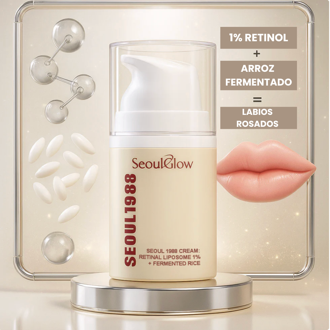 Crema SeoulGlow™ 1988: Retinal Liposoma 1% + Arroz Fermentado