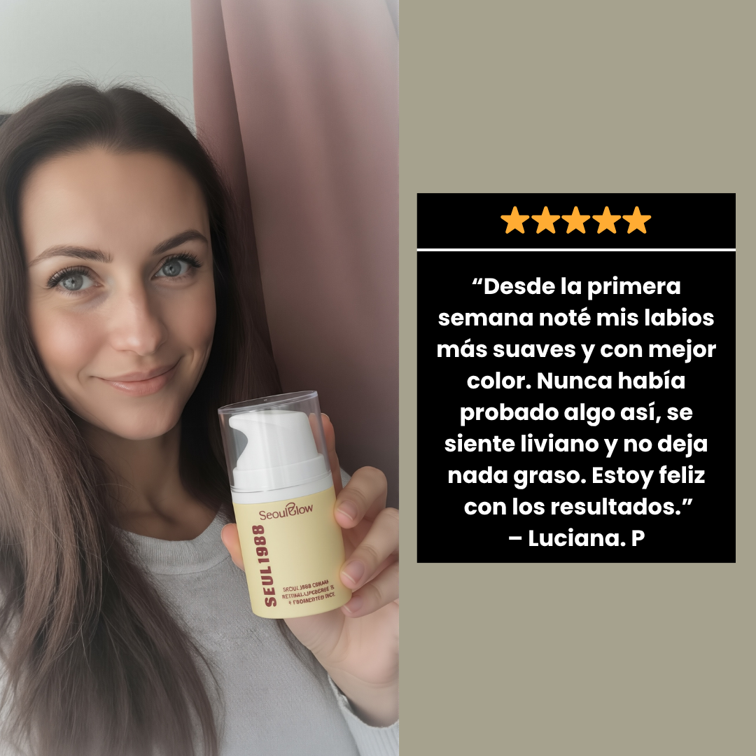 Crema SeoulGlow™ 1988: Retinal Liposoma 1% + Arroz Fermentado